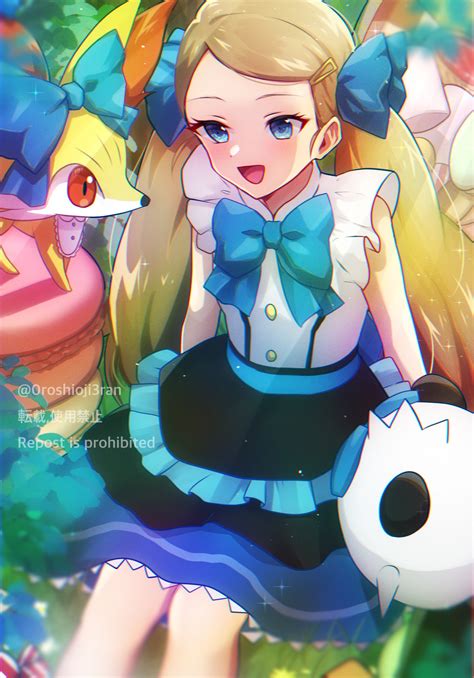 serena, fennekin, and pancham (pokemon and 1 more) drawn by 0roshioji3ran | Danbooru