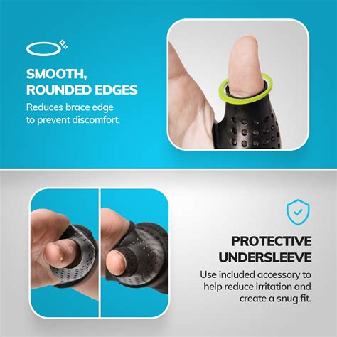 Snapklik.com : BraceAbility Hard Plastic Thumb Splint Arthritis ...