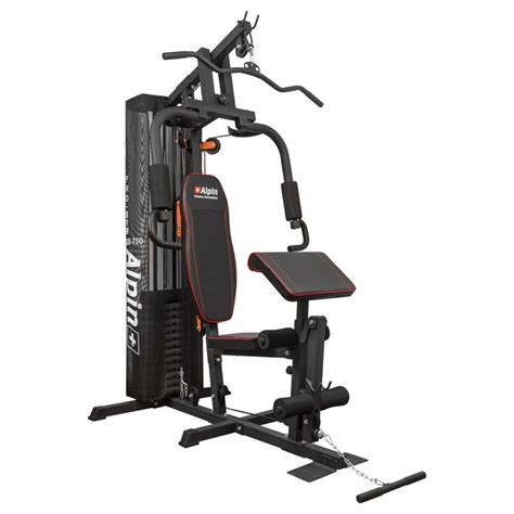 Силовой тренажер ALPIN PRO GYM GX-750 спортивная мультистанция, силовой ...