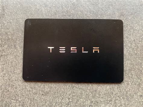 Tesla Model 3 Key Card Replacement