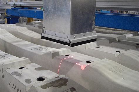 Quality assurance railway sleeper production | Micro-Epsilon