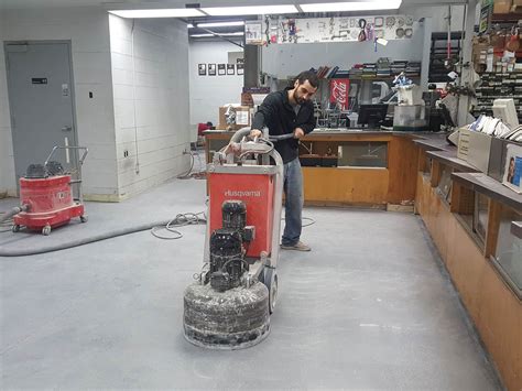 Epoxy grouting system for polished concrete floors - Pinnacle Stone ...