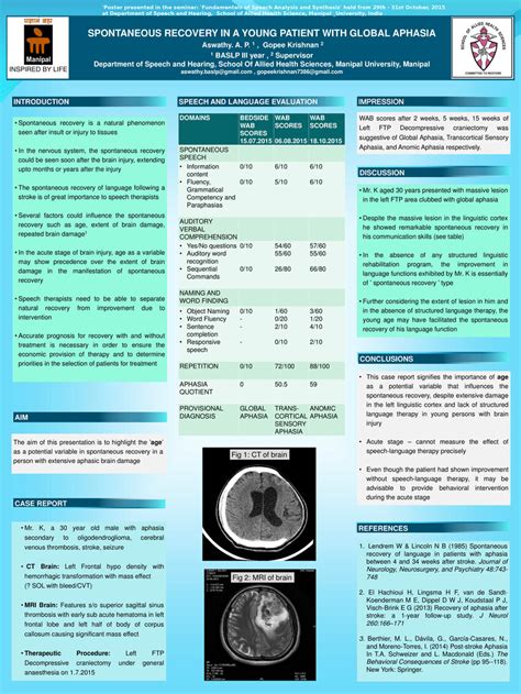 Image result for Aphasie Recovery