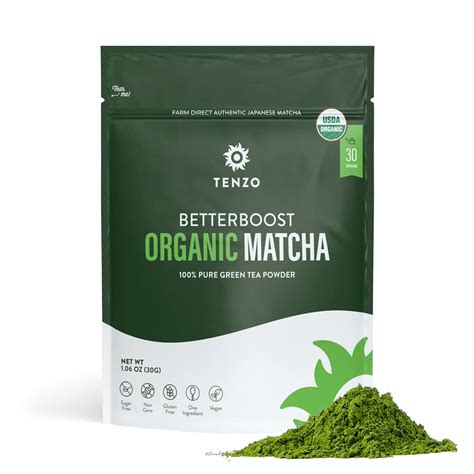Amazon.com: Tenzo Matcha Green Tea Powder - Matcha Powder USDA Organic ...