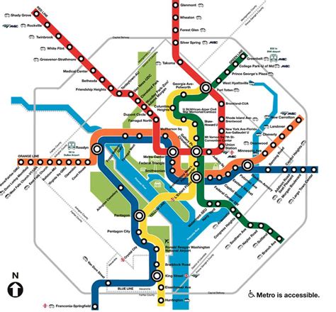 DC Train System Map 的图像结果