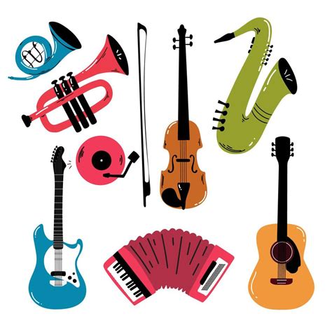 Musical Instruments Names Cartoon 的图像结果