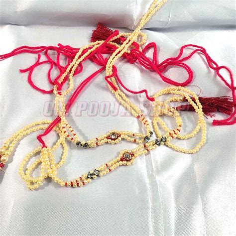 Stone Adorned Mundavalya Wedding Item for Bridal & Groom