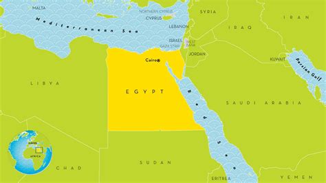 Map Modern Countries Egypt Egypt Map Outline, Minimal Egypt Map,