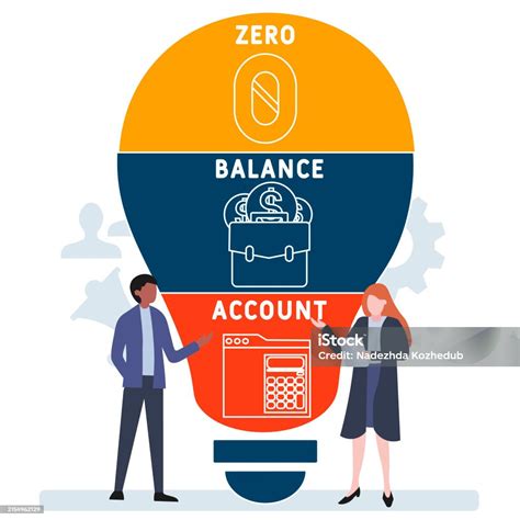 Zba Zero Balance Account Acronym Stock Illustration - Download Image Now - Business, Concepts ...