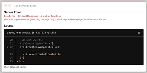 TypeError Items.map Is Not a Function 的图像结果