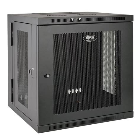 Tripp Lite 10U Wall Mount Rack Enclosure Server Cabinet, Hinged, 20.5 ...