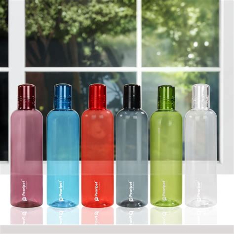 PEARLPET Adira- BPA-free Plastic Water Bottle Set of 6 Pcs, Each 500ml ...