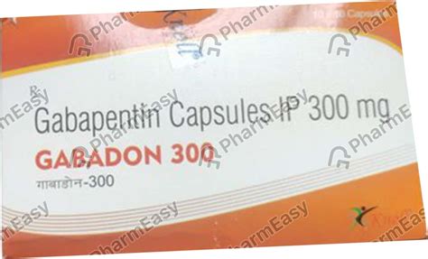 Gabadon 300 MG Capsule (10): Uses, Side Effects, Price & Dosage | PharmEasy