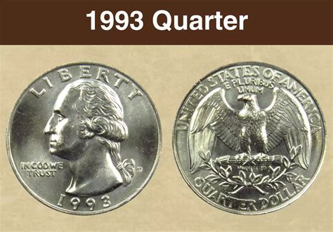 1993 Quarter Coin Value (Errors List, "D", "S" & "P" Mint Mark Worth ...
