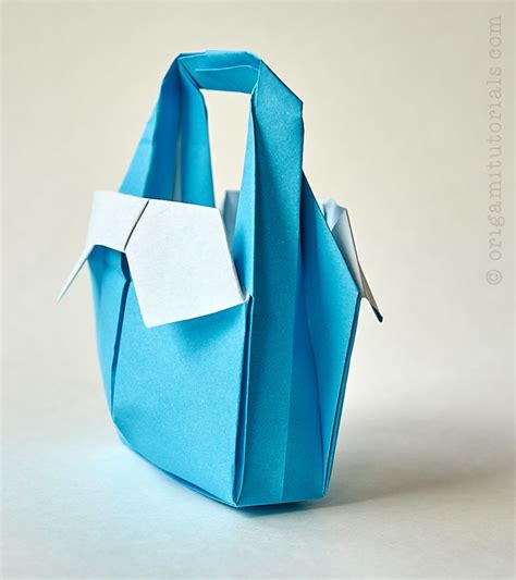 Origami Bag Tutorial 的图像结果
