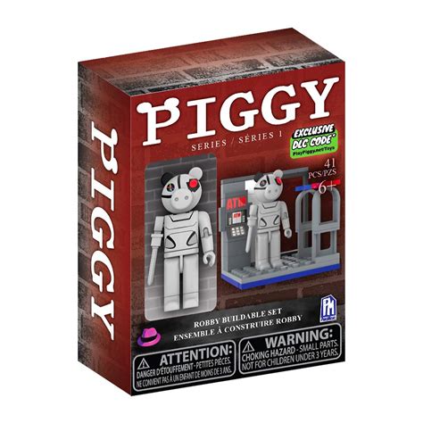 PIGGY - Robby Figure Buildable Set - Robby Building Brick Set Series 1 ...