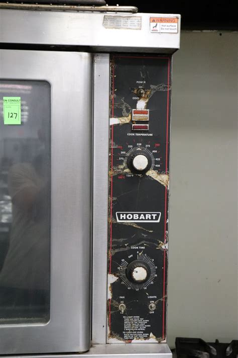 Hobart double convection oven