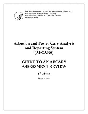 Fillable Online acf hhs Adoption and Foster Care Analysis and Reporting ...
