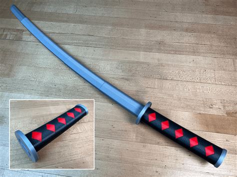 Collapsing Katana Print-In-Place - 3D model by 3dprintingworld on Thangs