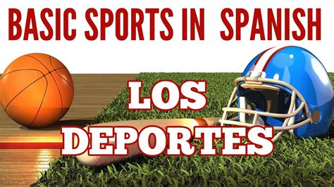 Basic Sports in Spanish (phrases + tips) - Los deportes en español ...