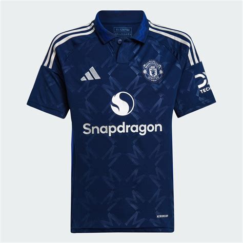 adidas Manchester United 24/25 Away Jersey Kids - Blue | adidas GH