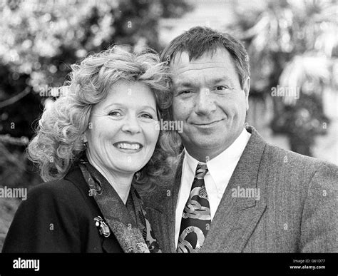 In London actress Angela Thorne, and actor Michael elphick, stars of ...