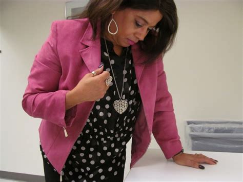 Pink Suede Jacket and Polka Dot Shirt - thrifted from GW Boutique ...