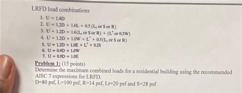 LRFD Load Combinations 的图像结果