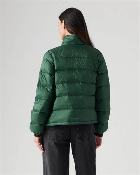 Polly Packable Down Puffer Jacket - Green | Levi's® CA