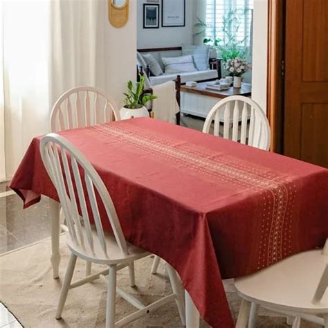 Table Covers – Wipeable & Anti-Slip Cotton Tablecloth | Table Cloth ...