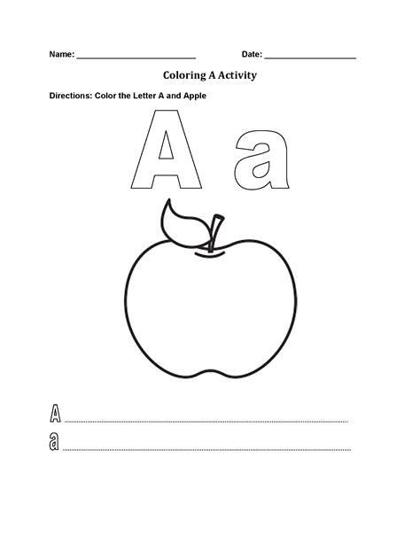 Alphabet Worksheets Coloring Pages - Coloring Pages