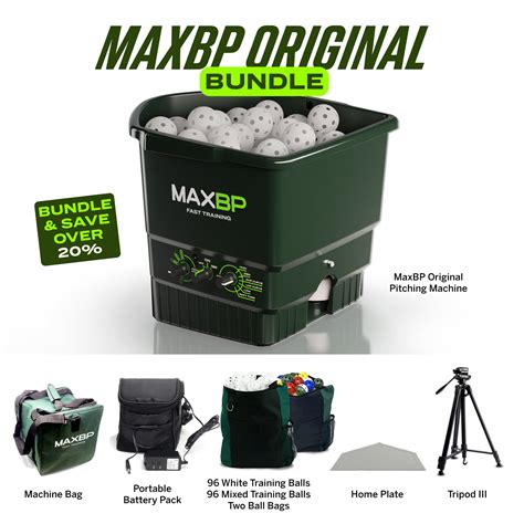 Pitching Machine Bundles – MaxBP
