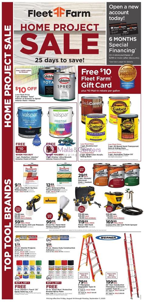 Mills Fleet Farm Weekly Ad - sales & flyers specials - MallsCenters