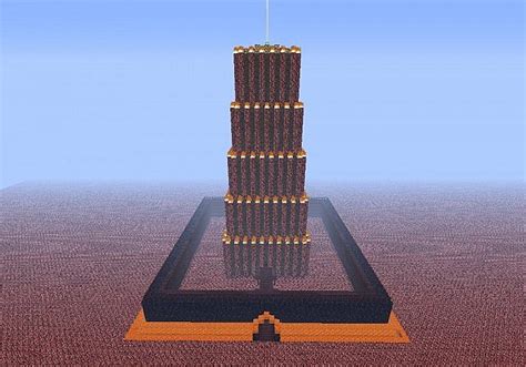 Image result for Nether Tower Tutorial