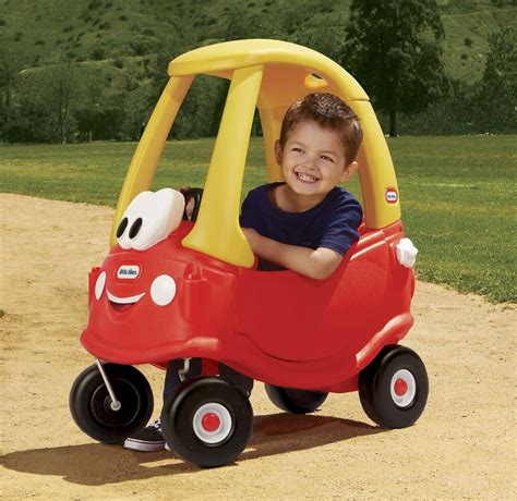 Little Tikes Cozy Coupe - Ride-On - 30th Anniversary Car, Yellow/Red, 612060E5 Buy, Best Price ...