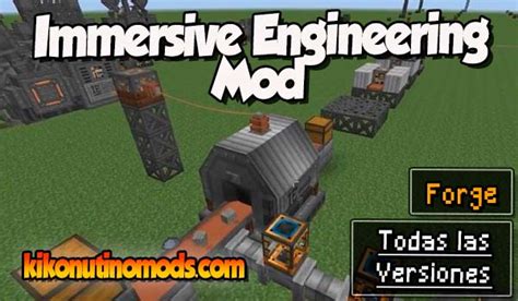 Immersive Engineering Mod | 1.20.4, 1.20.1, 1.19.4, 1.19.2, 1.18.2…