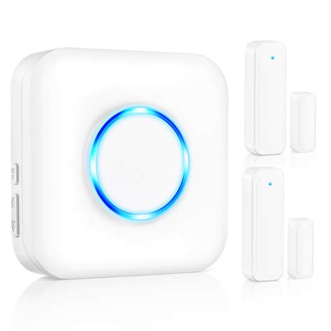 Snapklik.com : Door Chime, Satisure Wireless Door Open Contact Sensor Alarm Chime