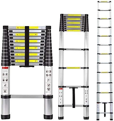 Telescopic Ladder, Aluminium, Stainless Steel, Portable and Compact ...