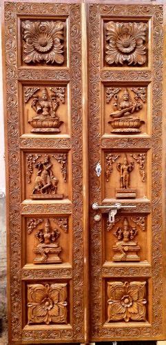Puja Room sp.Temple carved doors - Temple Carved Special Doors Exporter ...