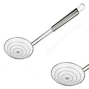 Buy Kaixin Skimmer Spoon Fry Oil Mesh Strainer Spider Stainless Steel ...