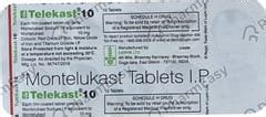 Telekast-10 Tablet: Uses, Side-effects, Price, Dosage & More Info ...
