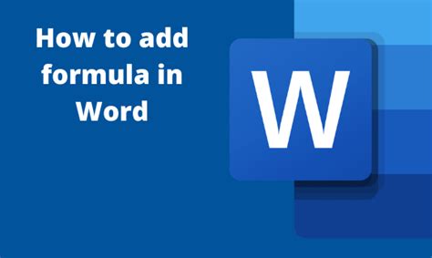 Image result for Word Formulas