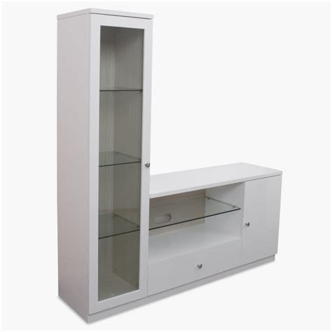 Buy Alaska Entertainment Wall Unit - White from Home Centre at just INR ...