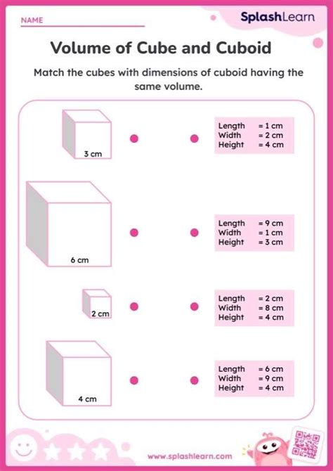 Image result for Cube Volume Worksheet