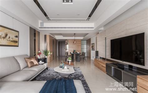 三房两厅现代风格毛坯房装修设计：感受尊荣的优雅精随-上海装潢网