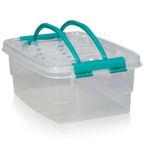 Image result for Plastic Storage Box with Handle
