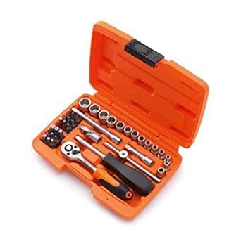 New KTM 38 Piece Tool Box Set KIT 1/4" 00029098300 : Amazon.in: Car ...