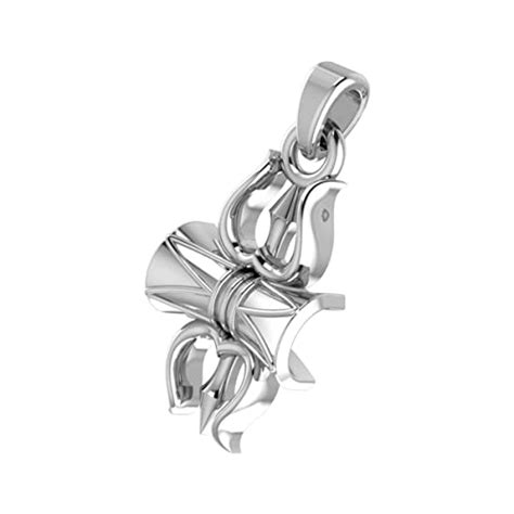 Mahadev Shiva Trishul Damru Pendant for Men & Women Without Chain ...