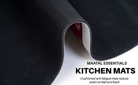 ME-MAATAL ESSENTIALS Kitchen Mats for Floor Waterproof Set of 2 | Non ...