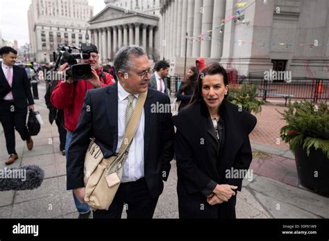 Karen Friedman Agnifilo, right, and Marc Agnifilo, left, attorneys for ...